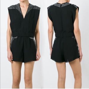 Iro Studded Playsuit Size FR36/US4/Small